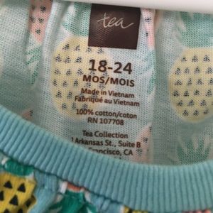 NWTBaby girl Tea pineapple sun dress